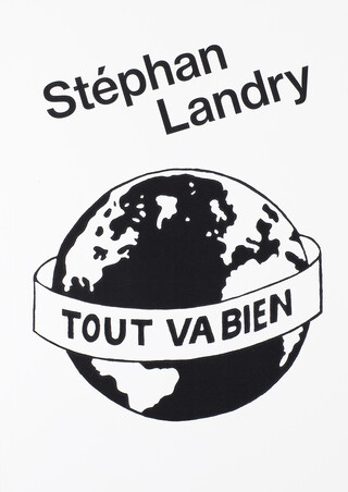 Stéphan Landry: Tout va bien Stéphan Landry: Tout va bien – book cover closed
